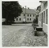 Harbergska gården sedd från torget.