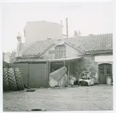 Verkstad vid Arkagården.