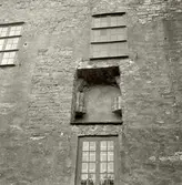 Medeltida fönster på Kalmar slott.