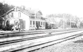 Järnvägsstation i Gamleby.