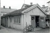 En reparationsverkstad i kvarteret Trasten.