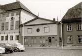 Köttbesiktningsbyrån, kallad Synagogan, vid Stortorget i Kalmar.