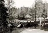 Stenvalvbro (fornvårdsobjekt 138) över ån i Björnebro.