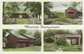 Vykort med motiv från  hembygdsgården i Misterhult.