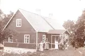 Familjen Ljunggren i Hästveda 1918.
