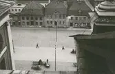 Stortorget sett från Domkyrkan, 1940-tal.