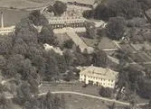 Flygfoto över Falkenbergshemmet.