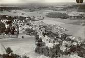 Flygfoto över Högsby.