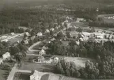Flygfoto över Långasjö.