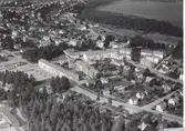 Flygfoto över Hultsfred.