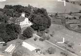 Flygfoto över Läckeby gård.