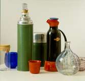 Produkter från Kalmar glasbruk och AB Termosindusti.