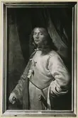 Avmålad: Baner, Gustaf Adam. Född 1624, död 1681. Greve, Riksråd.
Konstnär är eventuellt M. Merian den yngre.