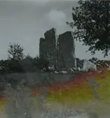 Odens flisor, Gärdslösa socken. Söder om vägen Högsrum-Sättra står stora resta stenhällar väl synliga från vägen. De två största flisorna är 3 respektive 2,5 meter höga. Flisorna som står resta intill varandra har en sammanlagd bredd av 3 meter. På det fält där flisorna står har påträffats vikingatida gravar vilket ger en antydan om monumentets ålder.