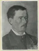 Oljemålning på duk. Enligt uppgift gjord av en konstnärskamrat i Paris. Thegerström.