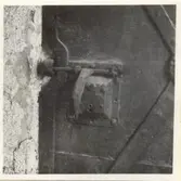 Ett lås i kv. Domprosten.