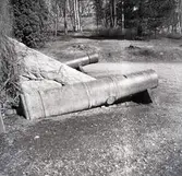 Kanoner vid herrgården i Ankarsrum.