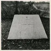 Generalmajor Klingströms grav på Stenberga kyrkogård.