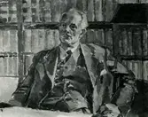 Rektor Ernst Göransson på Kalmar högre allmänna läroverk.