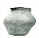 En keramikkruka från bronsåldern, påträffad i Sörby.