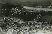 Flygfoto över Gamleby.