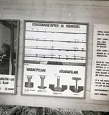 Informationstavla under byggandet av Ölandsbron.