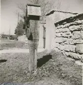 Fattigbössan vid Långlöt kyrka.