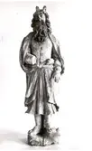 Helgonfigur konserverad av Sven Wahlgren 1939.
