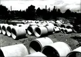 Betongrör från Skånska cementgjuteriet.