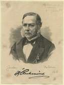 Porträtt av Johan Arrhenius, botanist. född 27 september 1811 i Järeda församling i Kalmar län, död 5 september 1889 i Stockholm,