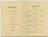 St. Andreas-Logen Gustaf Adolf på dess Högtidsdag. Fredagen den 1 december 1905.