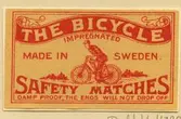 Tändsticksettikett av märket 