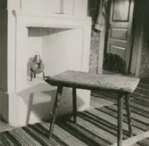 Matpall i fastigheten Björkmossa nr 3.