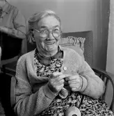 Ålderdomshem i Hällefors.
Februari 1956.