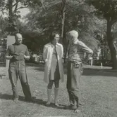 På gamla kyrkogården i Kalmar.