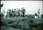 Ungdomskretsen vid Tranehäll 1938.