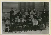 Ängöskolan. Skolklass 1902 (Folkskoll. Svänsson).
