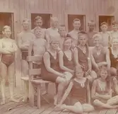 Övningsskolelever 1918.