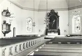 Interiör av Kristdala kyrka.