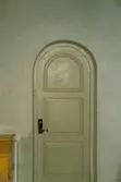 Dörr i Mortorps kyrka.