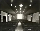 Väggmålningar av Vicke Lindstrand.