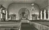 Interiör från långhuset Rumskulla kyrka.