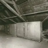 Dokumentskåp på vinden i Kalmars rådhus.