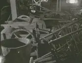 Kalmar läns museums samlingar i källarvåningen på Kalmar slott.