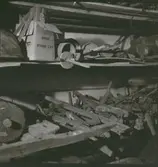 Kalmar läns museums samlingar i källarvåningen på Kalmar slott.