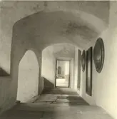 Interiör från kungstrappan i Kalmar slott.