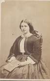Mathilda Cronhamn, (född Lönngren).
Tredje hustru till J P Cronhamn. Gift 1855.
