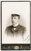 Sven Ljungstedt år 1905 i studentmössa.