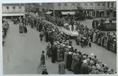 Firande av Barnens Dag i Kalmar 1935.
Karnevalståg.