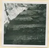 Söderportsgatan vid avloppsgrävning 1953.